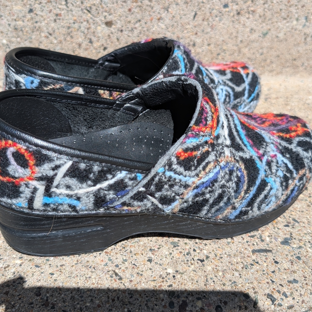 Dansko Multicolor Patterned Clogs - image 6